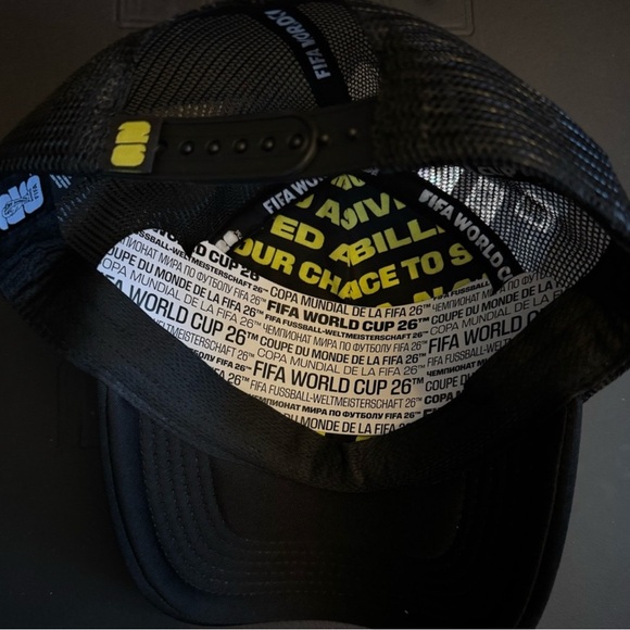 2026 FIFA World Cup Ultra Rare Hat Unreleased Official Licensed Black cap - Picture 5 of 7